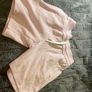 light pink shorts size 8/9